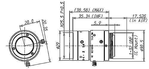 M13VG288IR外観図